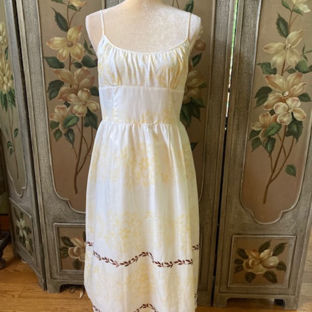 LOFT Yellow sundress Size 8